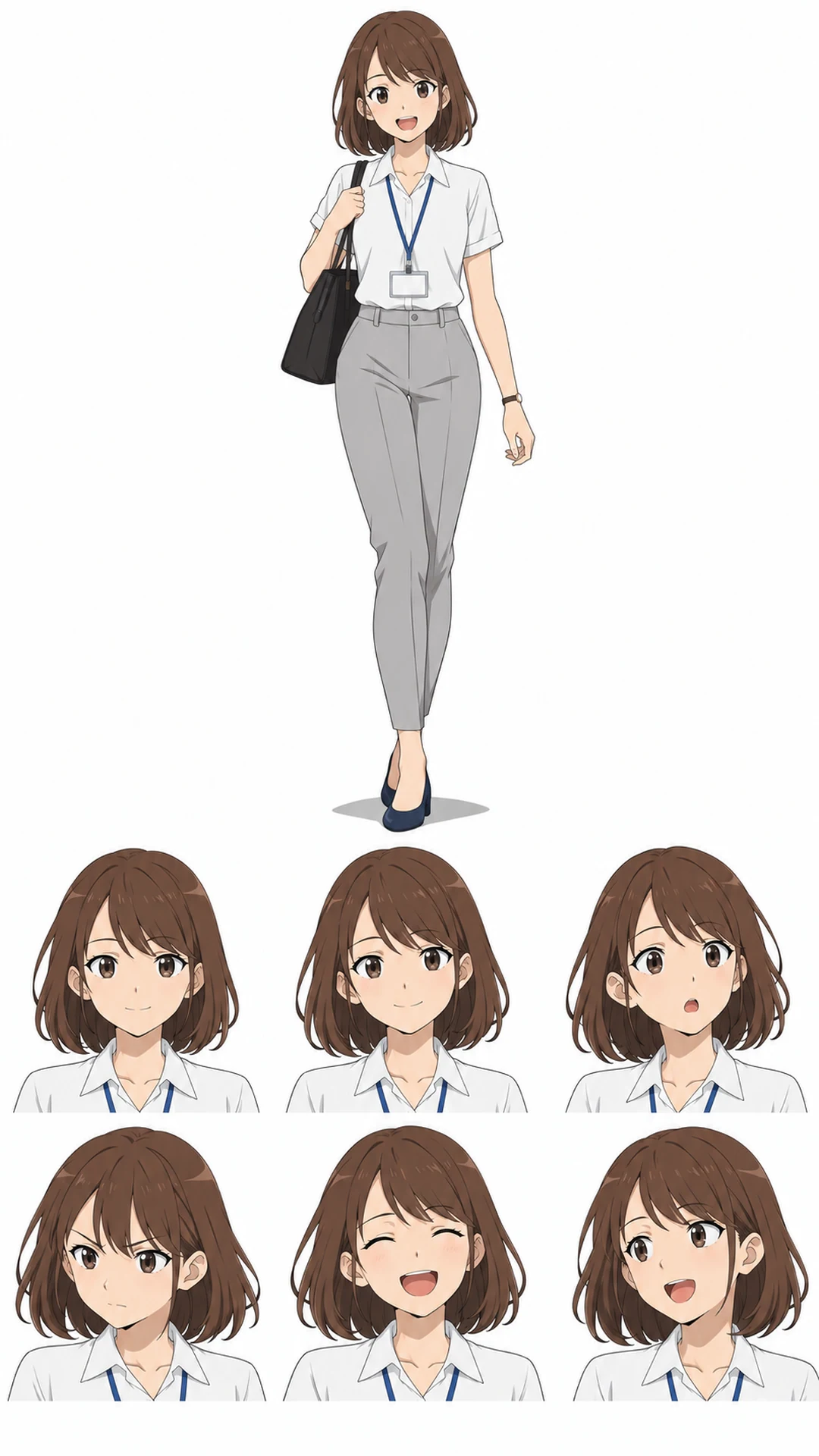 桜井 ひより：夏のオフィス服
