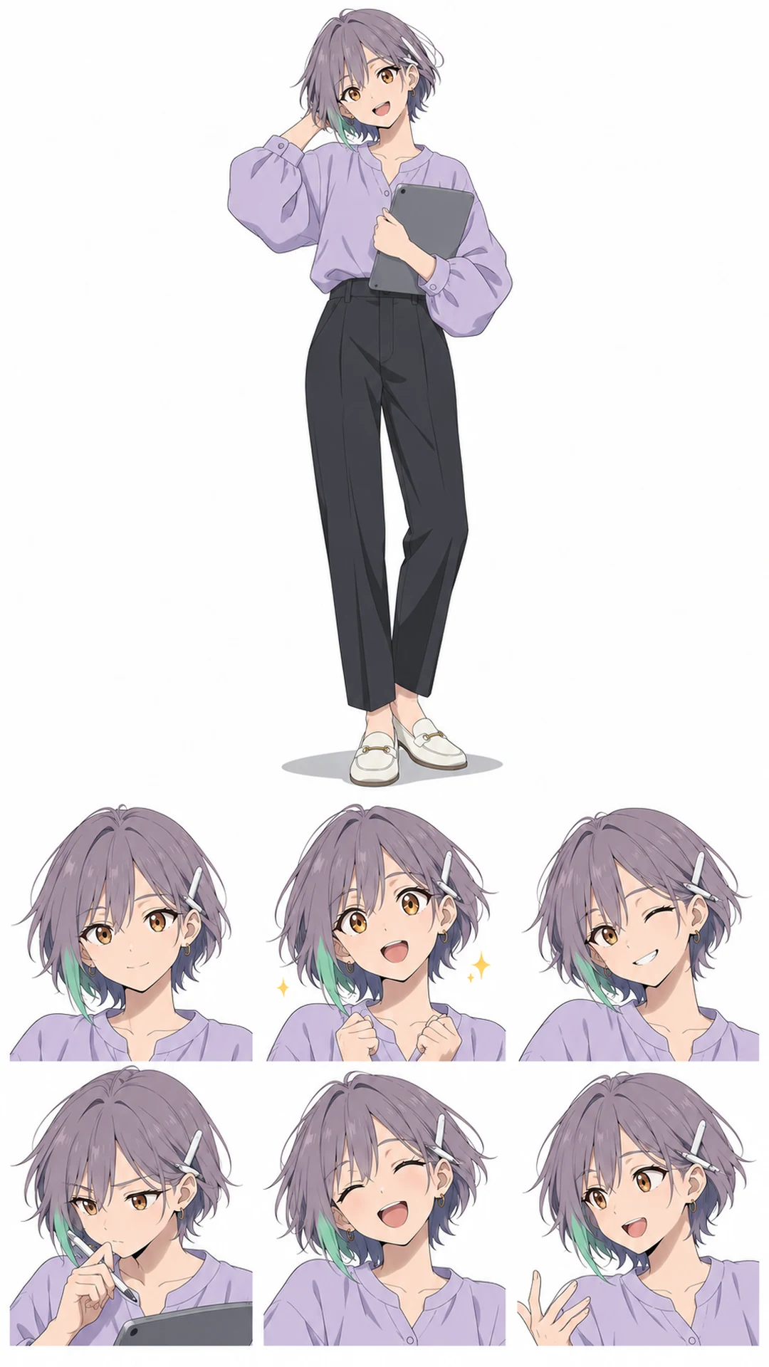 七海 ルカ：プレゼン用の服