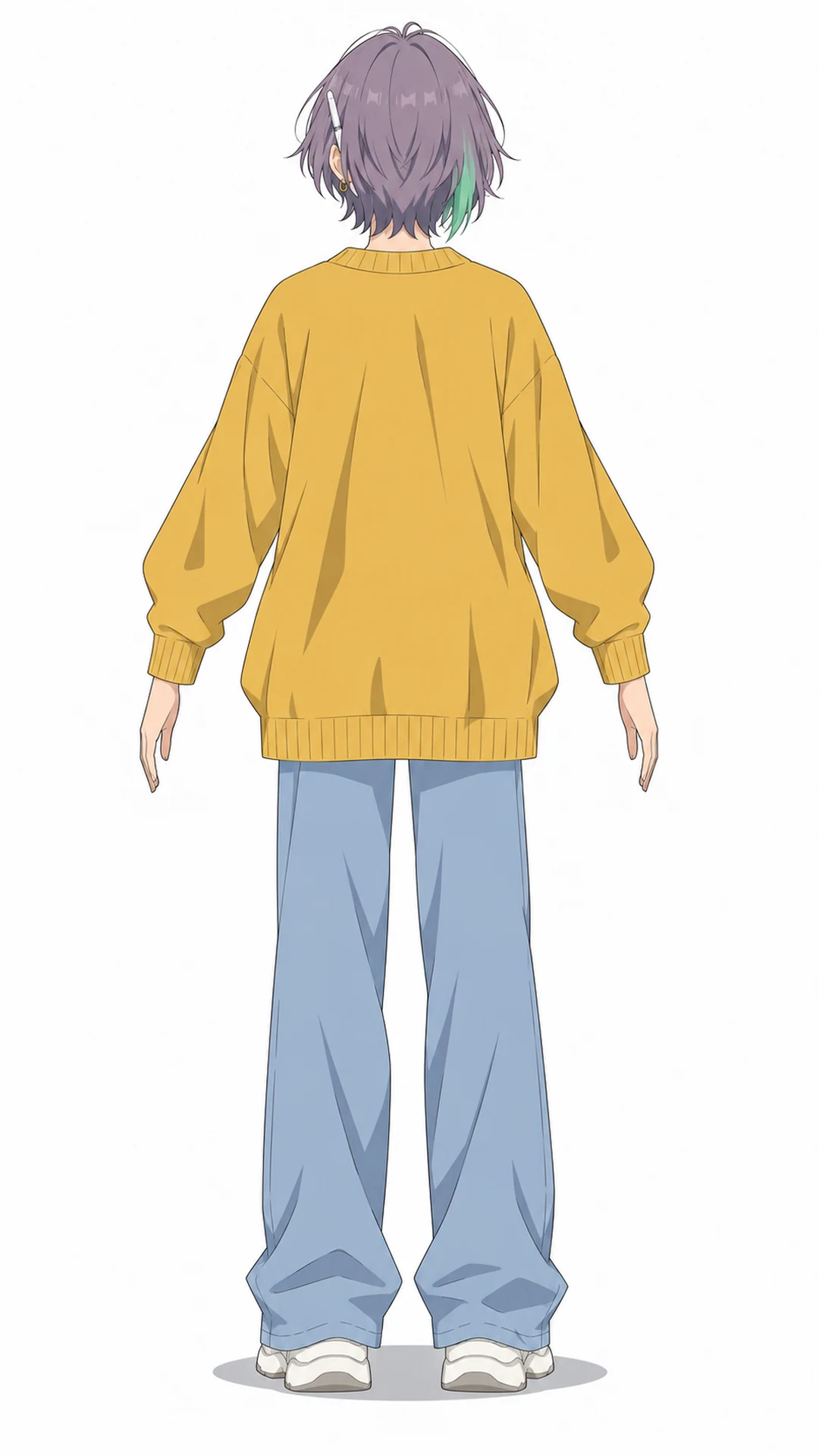 七海 ルカ：背面