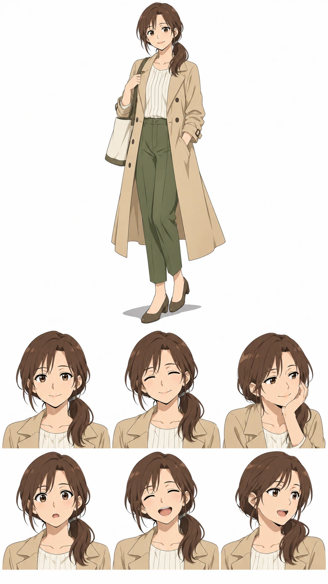 佐藤 由衣：オフィス服