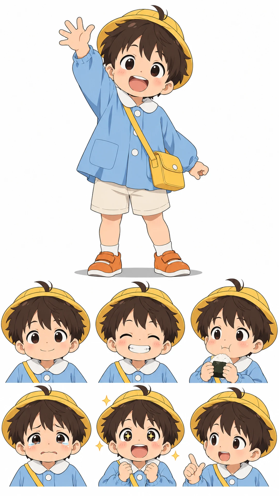 佐藤 そうた：幼稚園の服