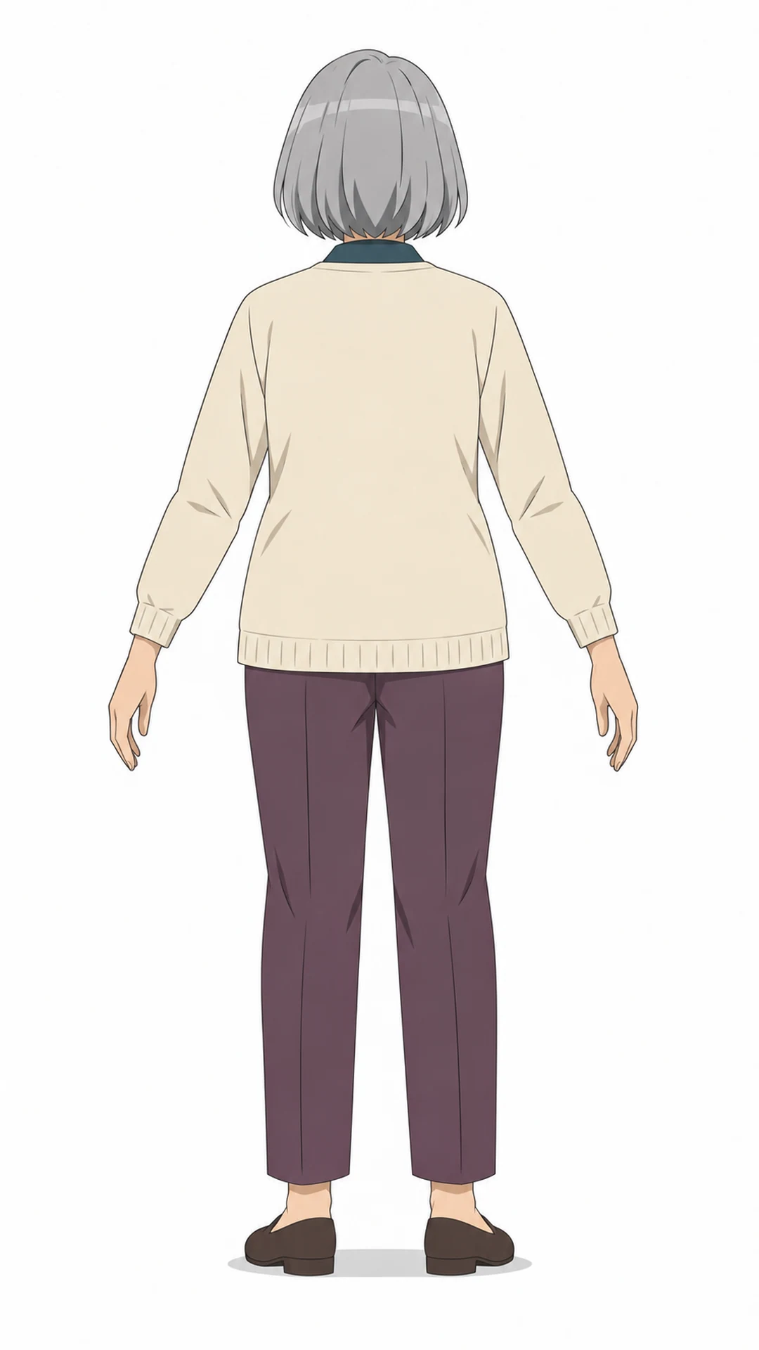 日野 しずく：背面