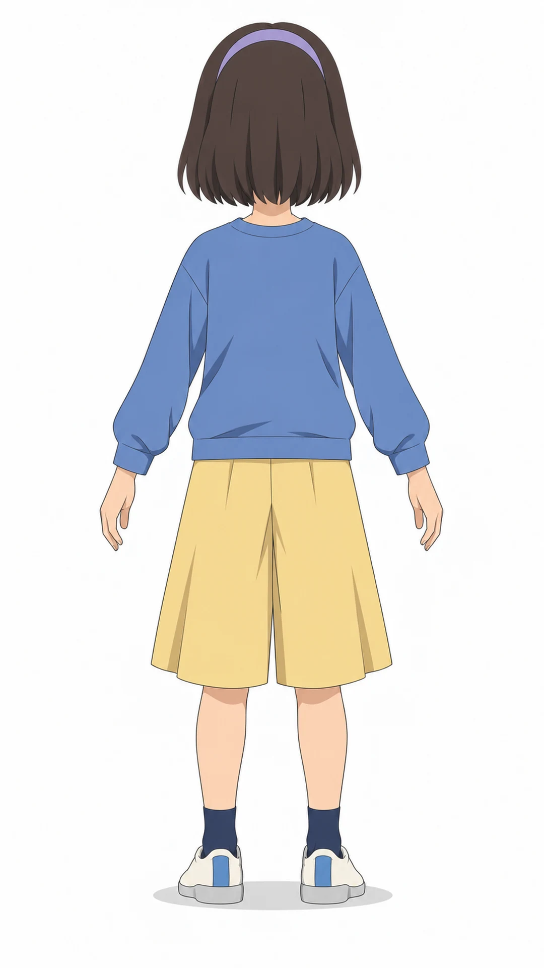 深町 こよみ：背面