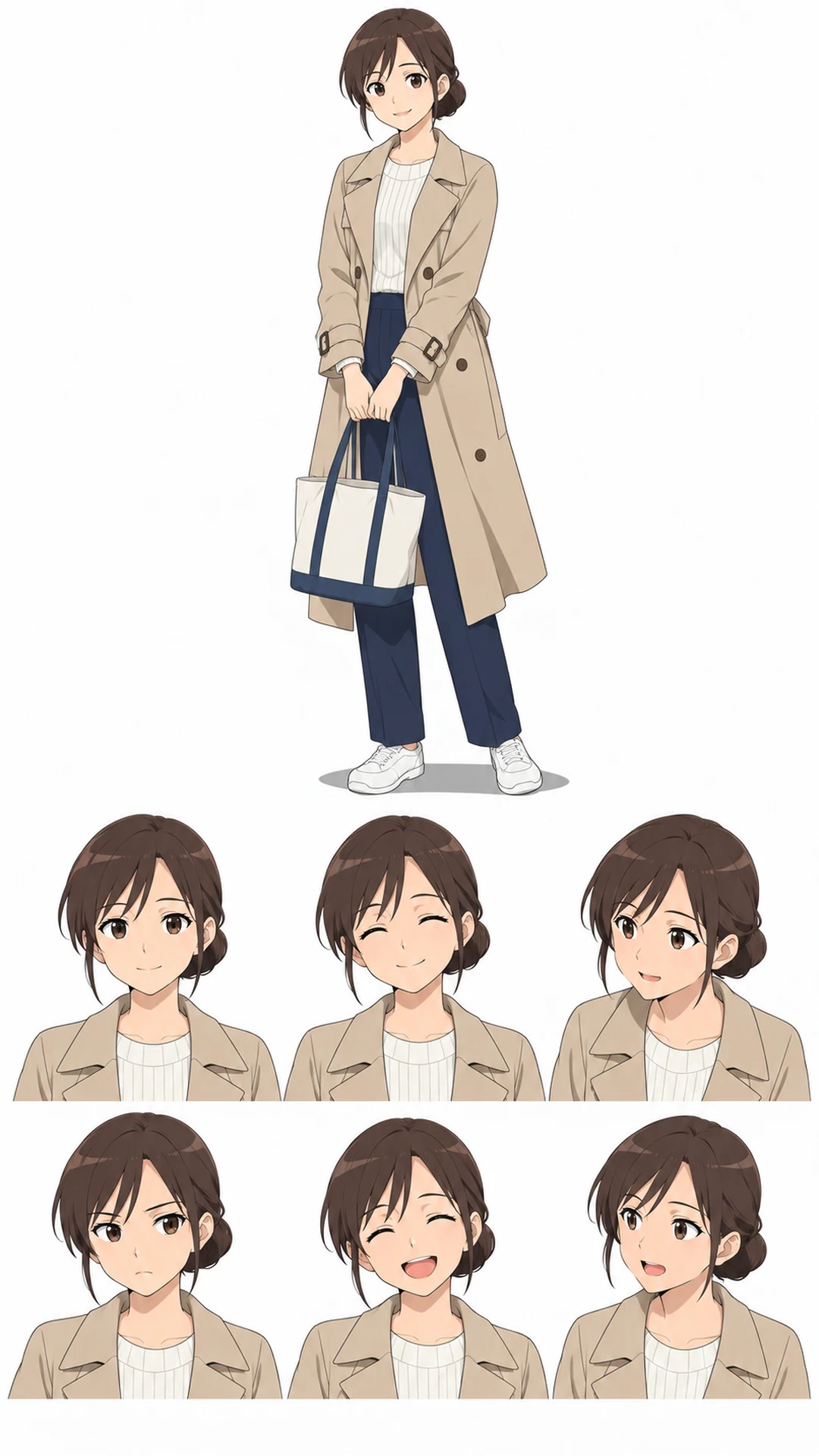 中村 あかり：通勤服