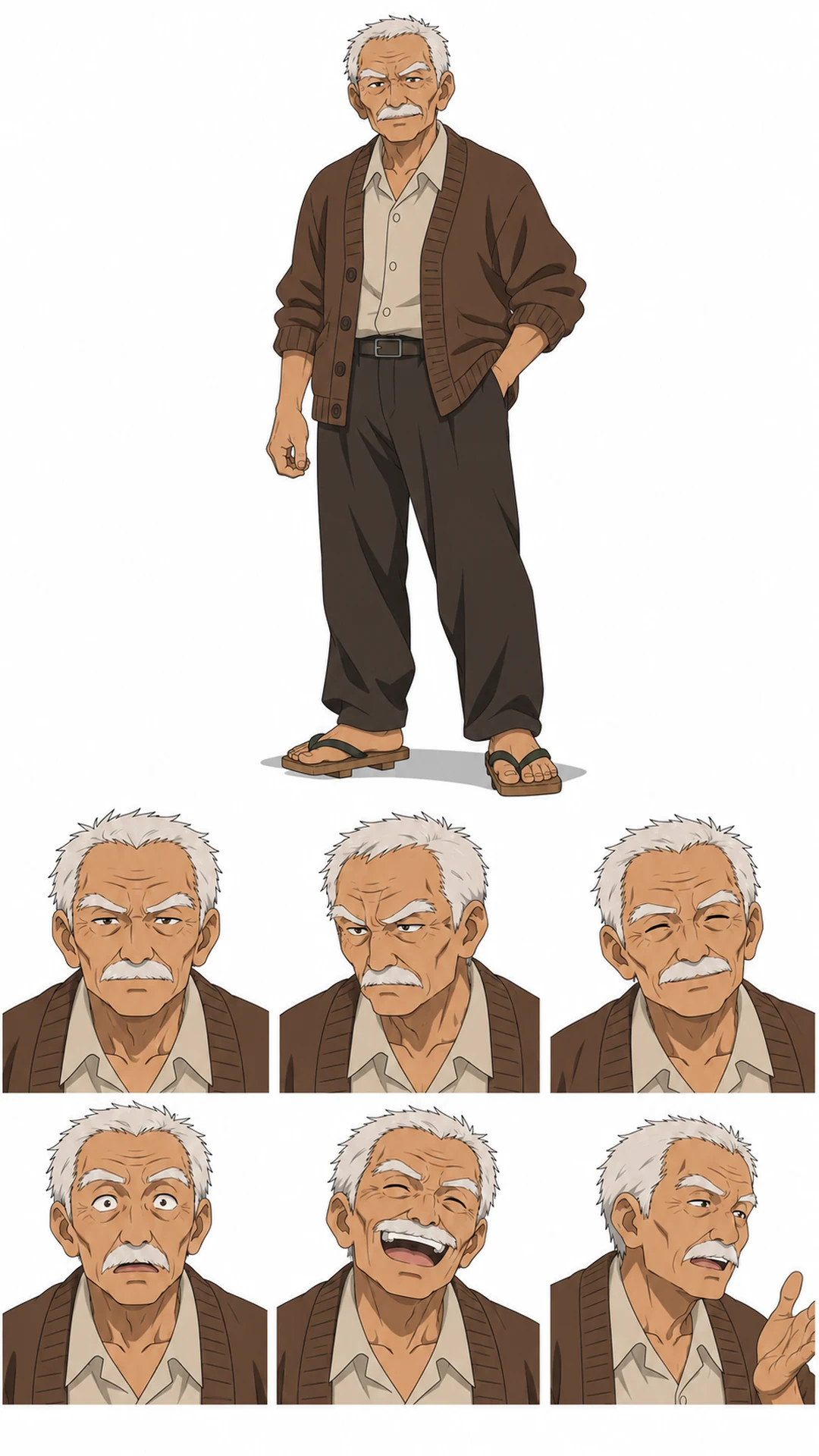 山田 源三：くつろぎの服