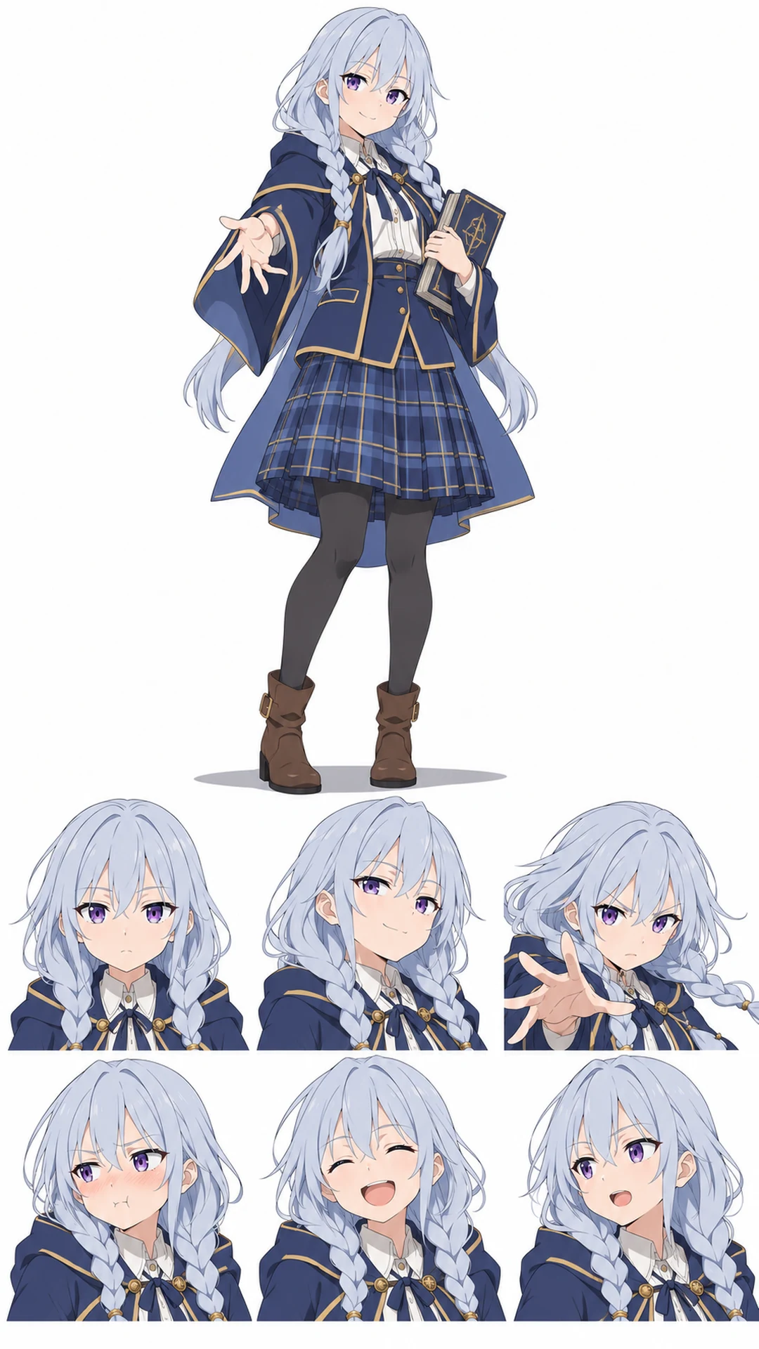 リリア：魔法学校の制服