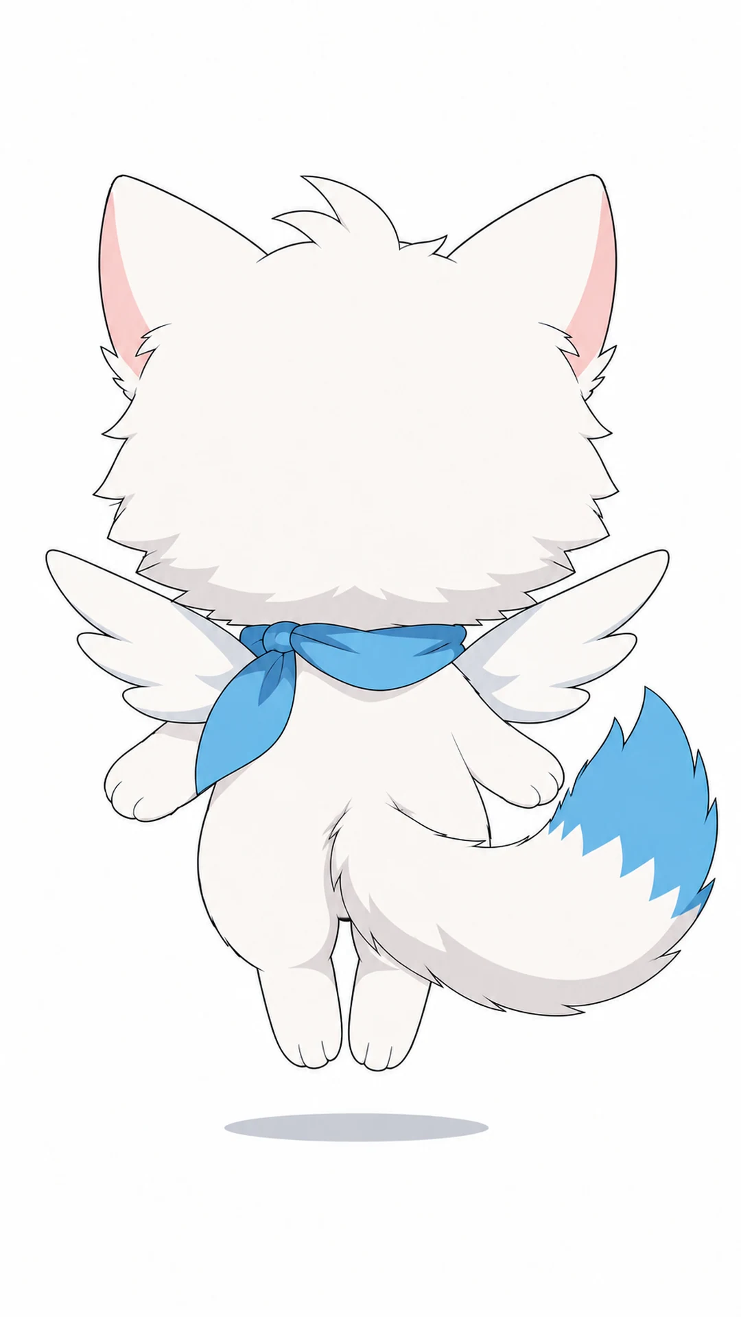 もふ：背面
